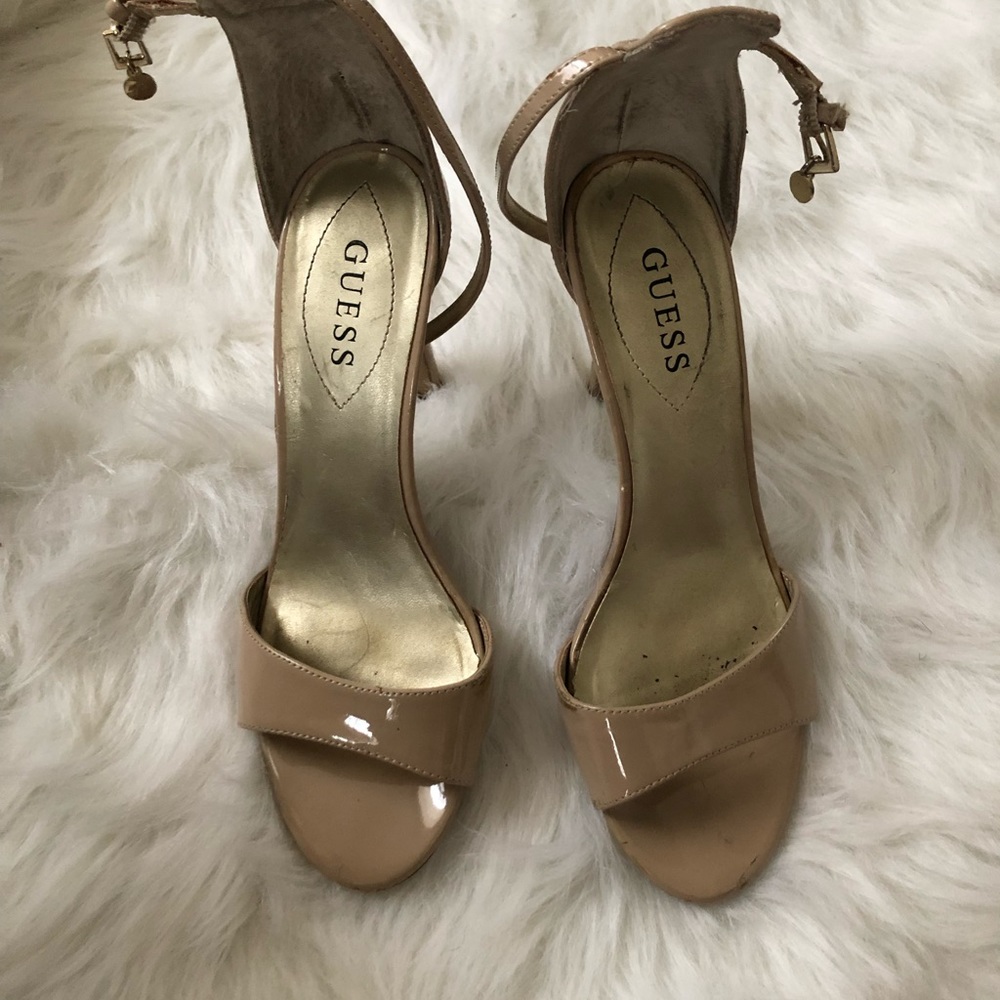 Nude Guess heels